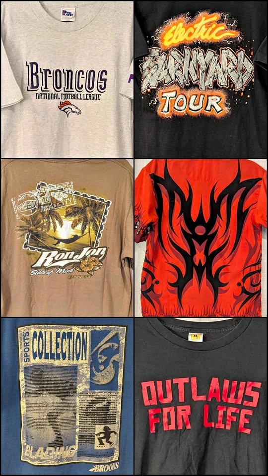 Check my profile for vintage & Y2K tees!