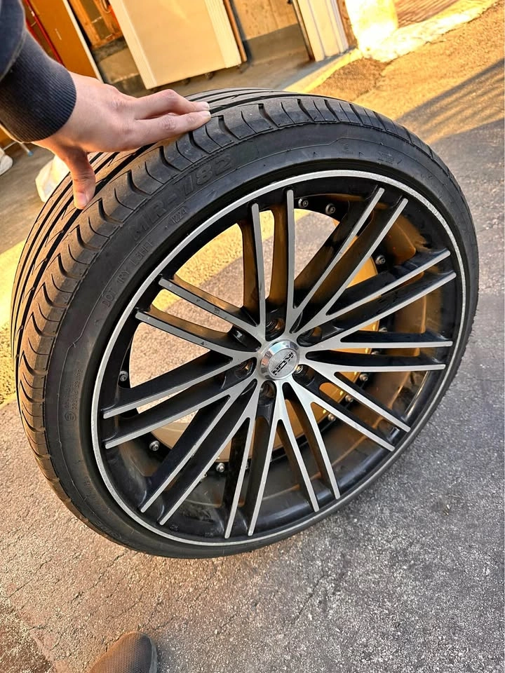 Ikon Alloy Wheels with 245/35R19 Tires