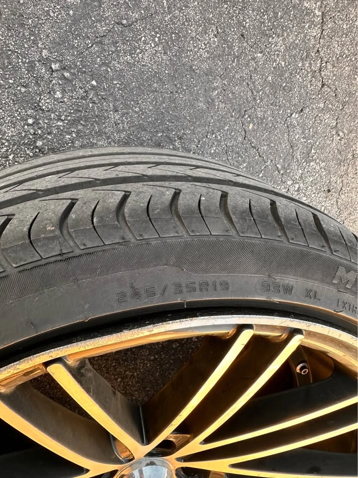 Ikon Alloy Wheels with 245/35R19 Tires - photo 4