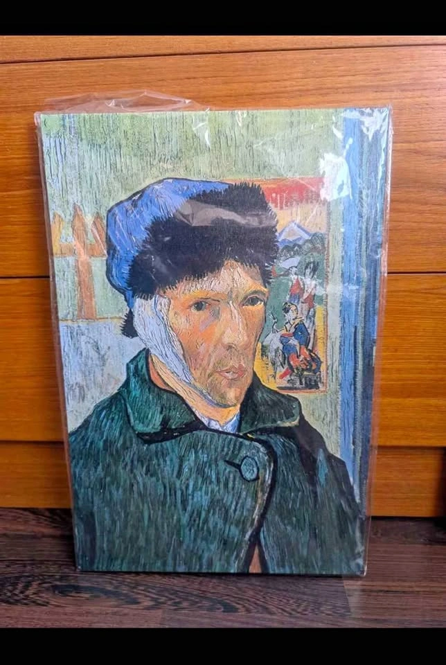 Vincent van Gogh Self-Portrait with Bandaged Ear Canvas Print