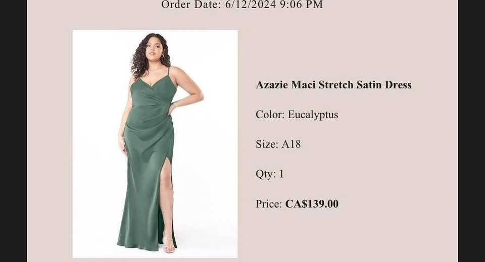 Bridesmaid dress - photo 2