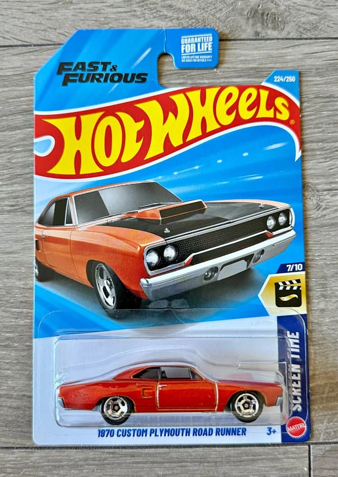 Hot Wheels Fast and Furious 1970 Plymouth Road Runner