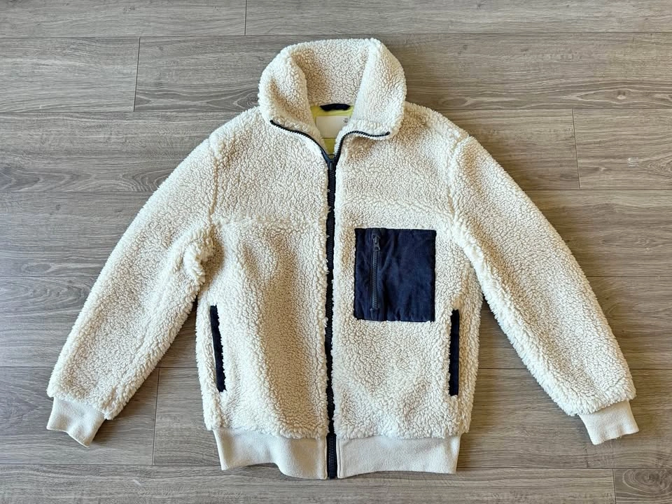 Wilfred Free Sherpa Zip Up Jacket