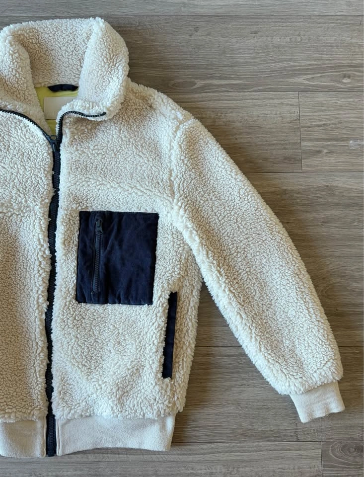 Wilfred Free Sherpa Zip Up Jacket - photo 2