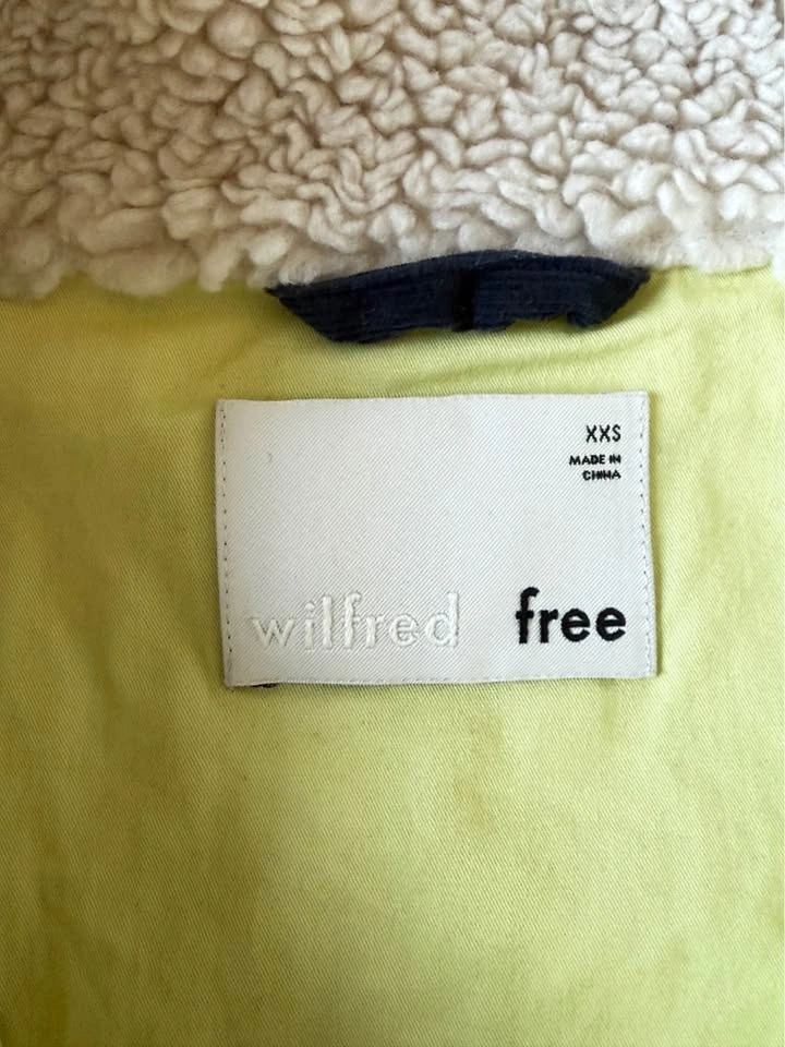 Wilfred Free Sherpa Zip Up Jacket - photo 3