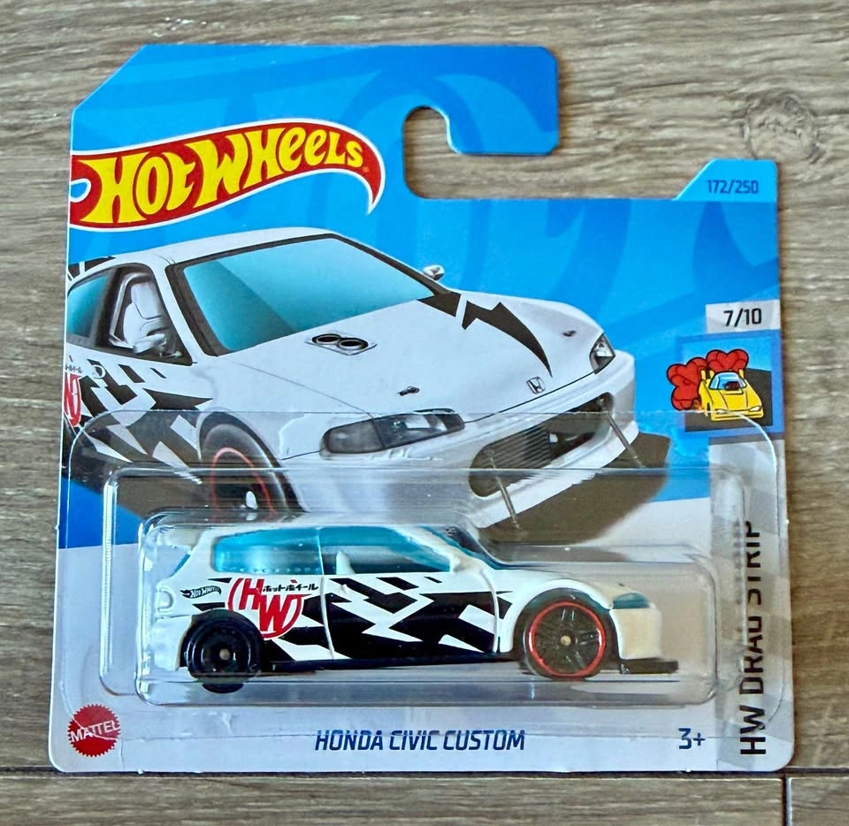 Hot Wheels Honda Civic Custom (Short Card)