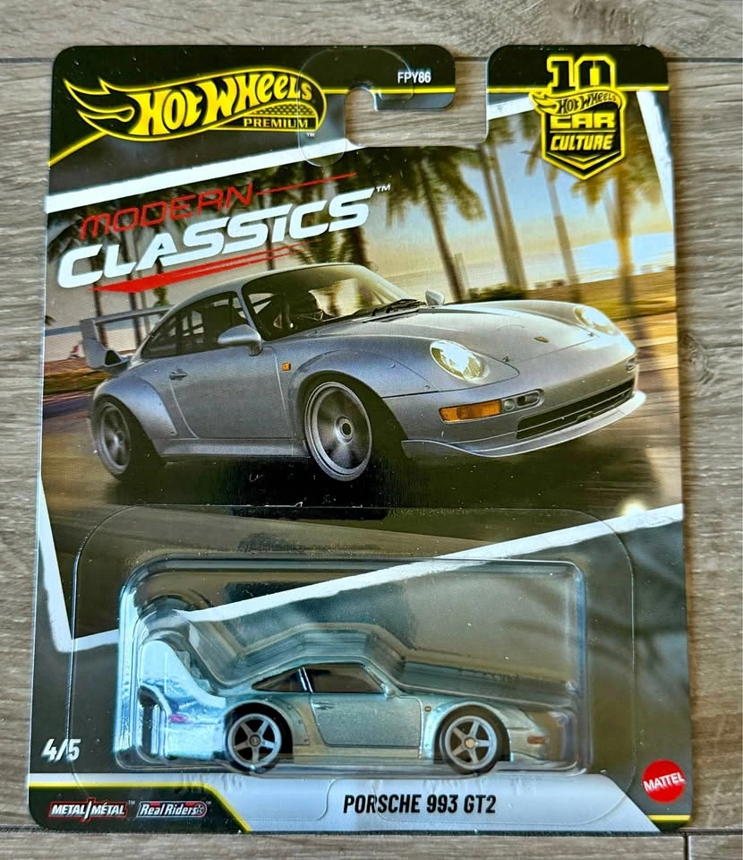 Hot Wheels Premium Modern Classics Porsche 993 GT2