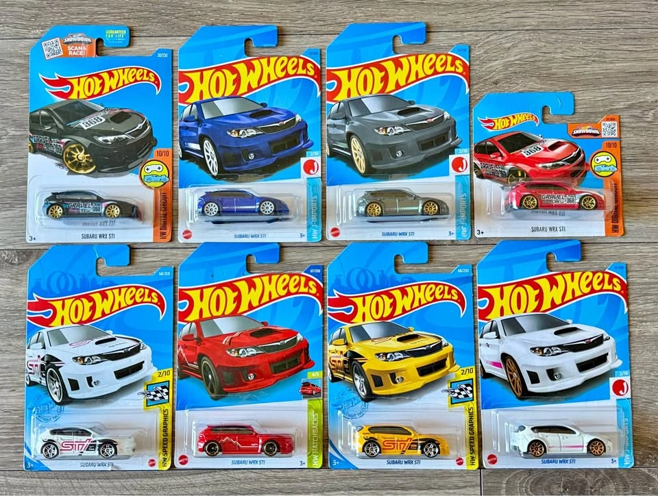 Hot Wheels Subaru WRX STI Lot