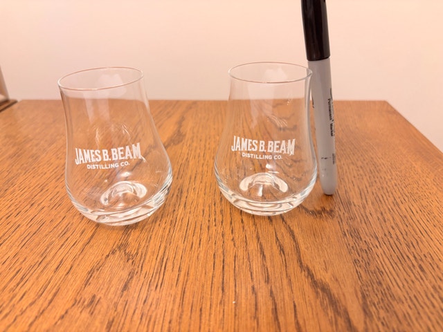 James B. Beam Distilling Co. Glasses and Cap Set