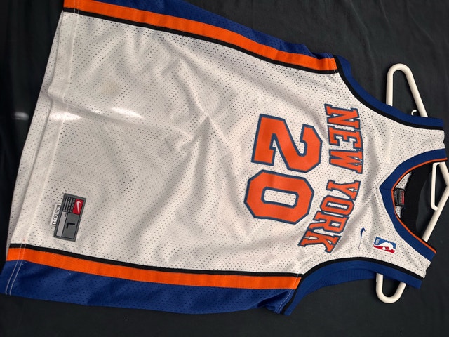 Nike New York Knicks Allan Houston Jersey
