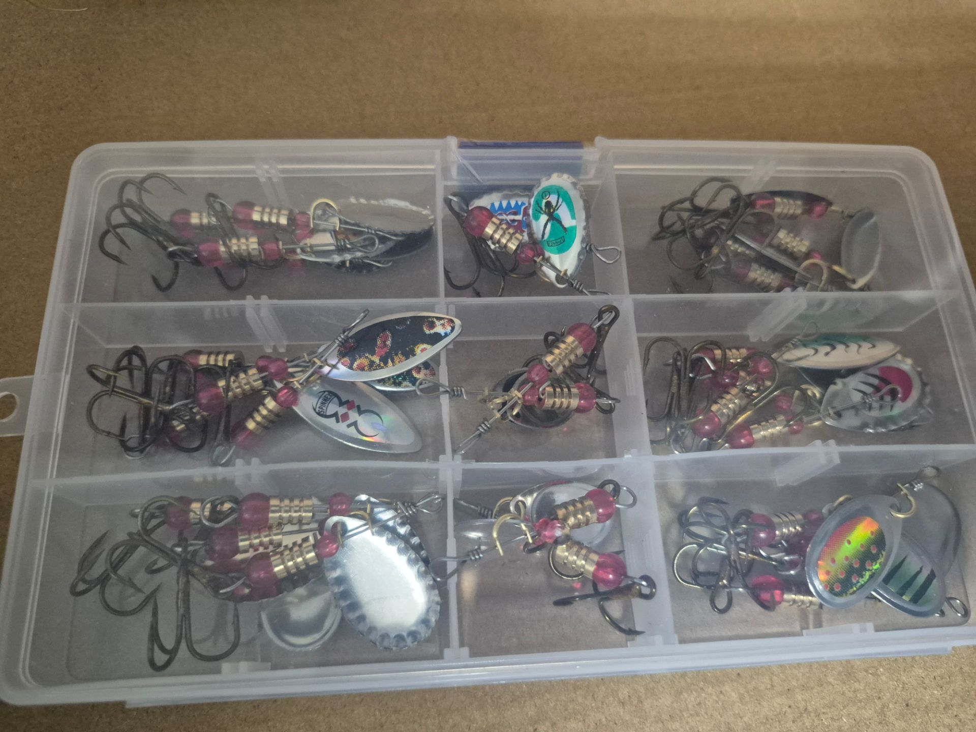 Fishing Spinner lures 30 piece set - photo 2