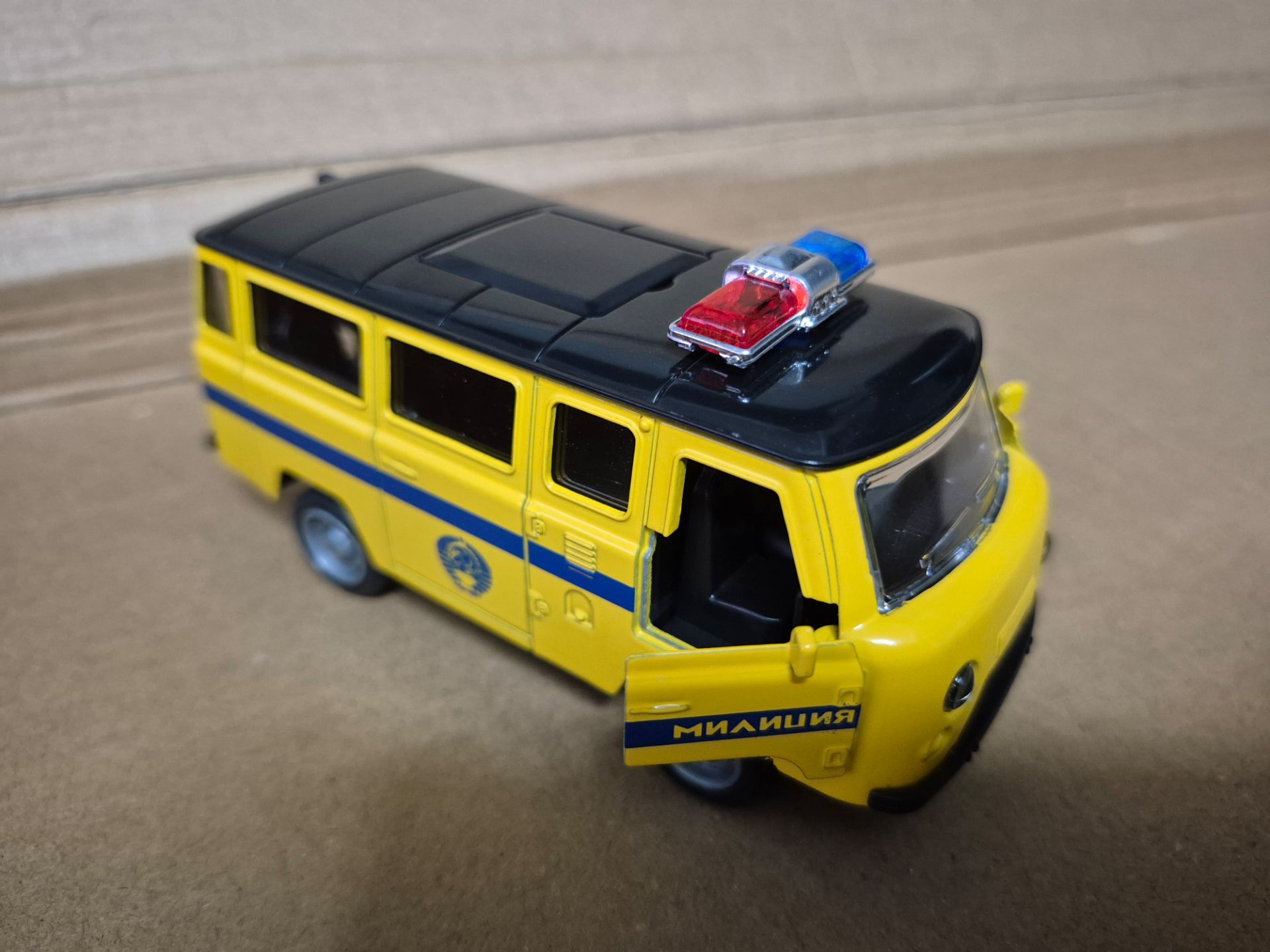 Soviet Russian Police Van die cast model toy - photo 2