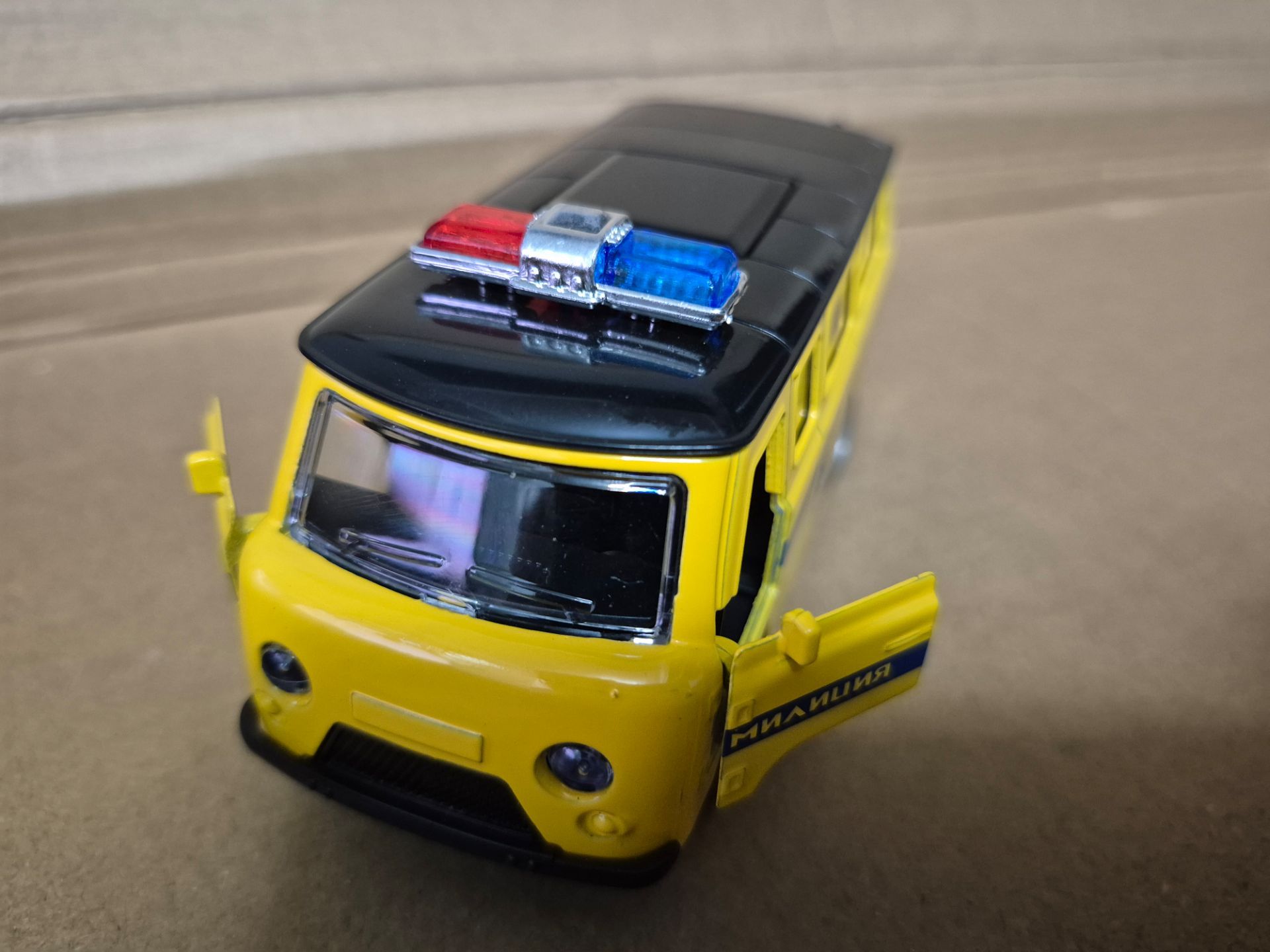 Soviet Russian Police Van die cast model toy - photo 3