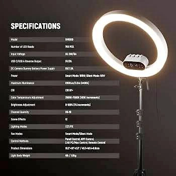 Neewer 19” LED Ring Light