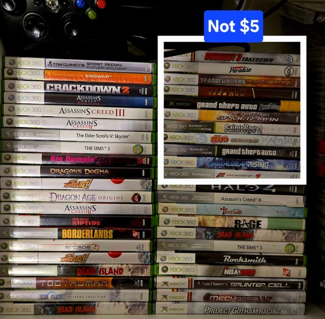 Xbox 360 games. Shipping available. Good condtion.