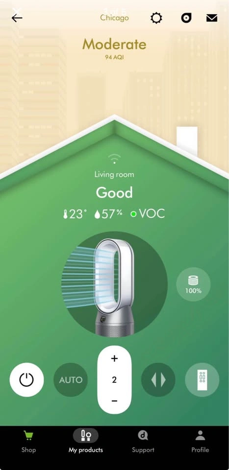 Dyson Purifier Hot+Cool HP07 - photo 2