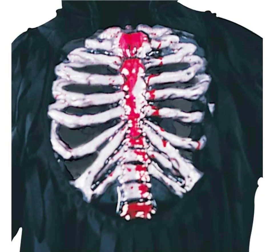 Bleeding Skeleton Halloween Costume Children Size 12 / 14 - photo 3