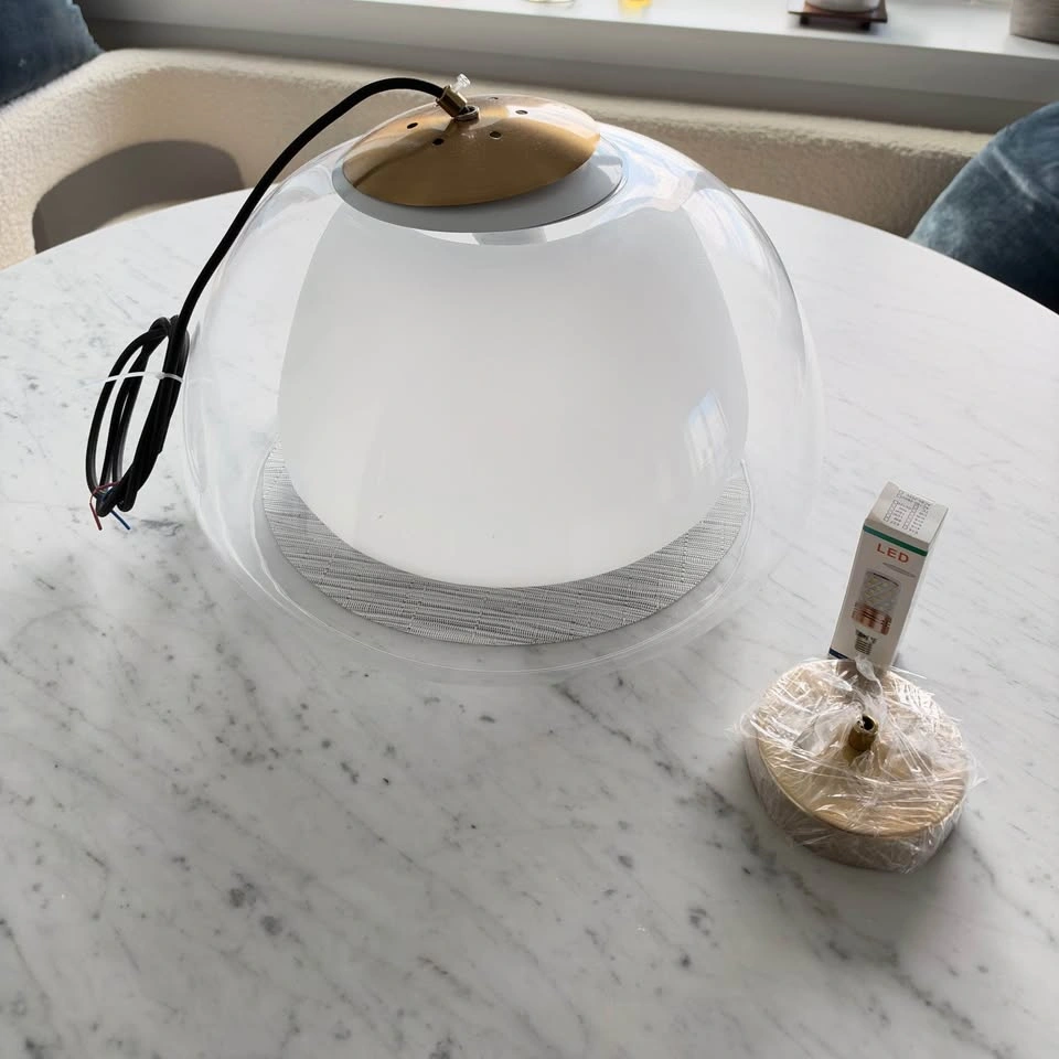 Brand New Amba Jelly Globe Pendant Light 39cm - photo 5