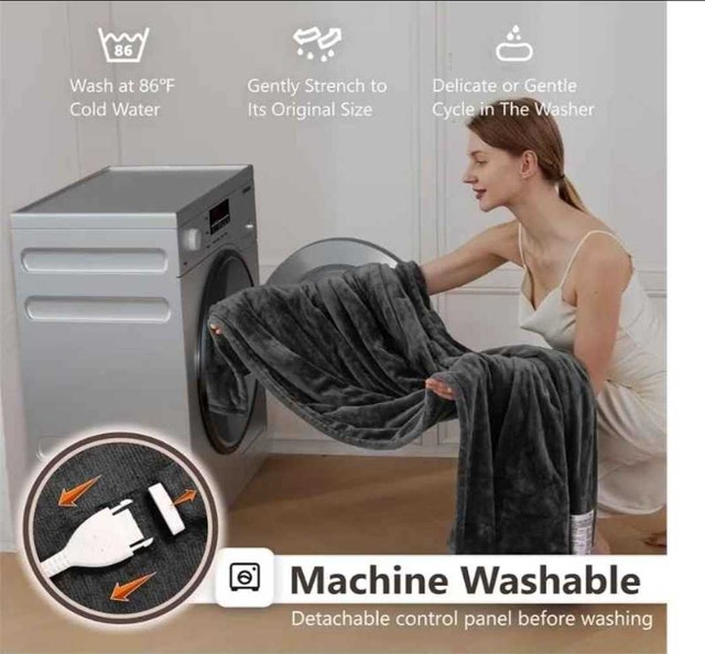 Brand new Wapaneus Heated Blanket Full 72" x 84" Electric Throw - photo 3