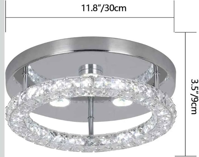 Brand new in the box Modern LED K9 Crystal Chandelier