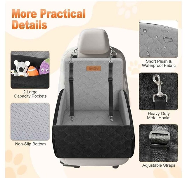 Brand new Elevated Dog Car Seat for Small and Medium Dogs - photo 2