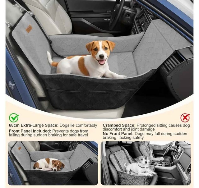 Brand new Elevated Dog Car Seat for Small and Medium Dogs - photo 5