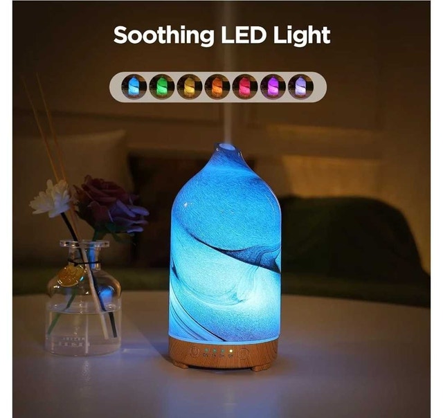 Brand New Xianyou Essential Oil Diffuser Hand Blown - photo 2