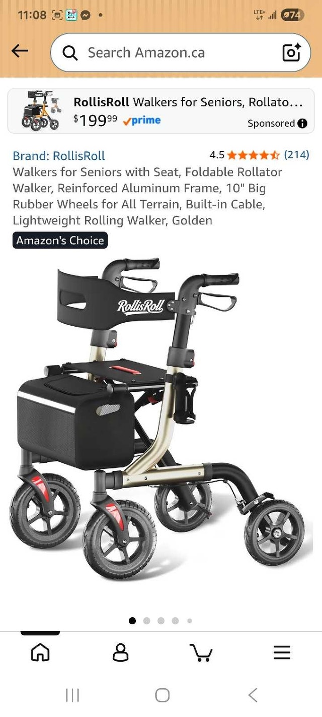 Walkers for Seniors with Seat