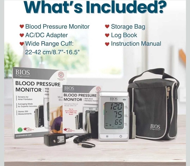 BIOS Diagnostics Blood Pressure Monitor - photo 3