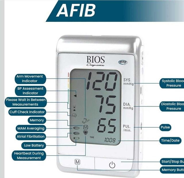 BIOS Diagnostics Blood Pressure Monitor - photo 4