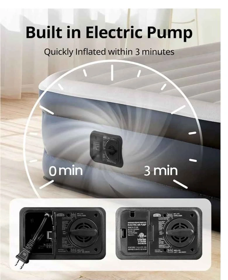 Brand new Airefina Full Size Air Mattress with Built-in Pump - photo 3