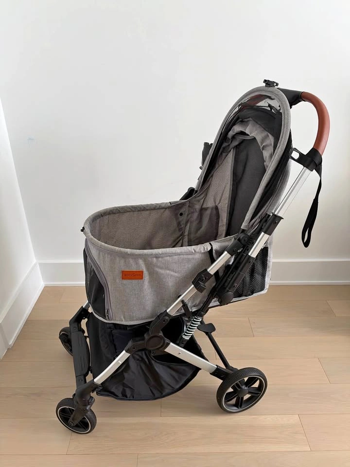 Bicystar Foldable Dog Stroller + Dog Sling Carrier