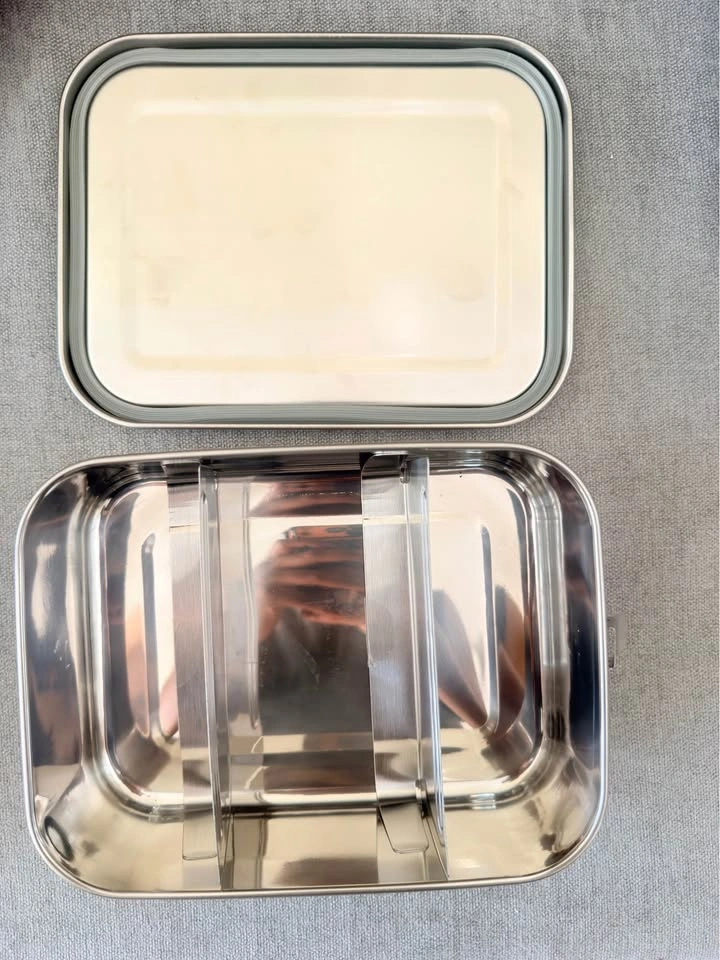 Gourmet Kitchen Bento Lunch Kit – 1400 mL Stainless Steel Contai - photo 5