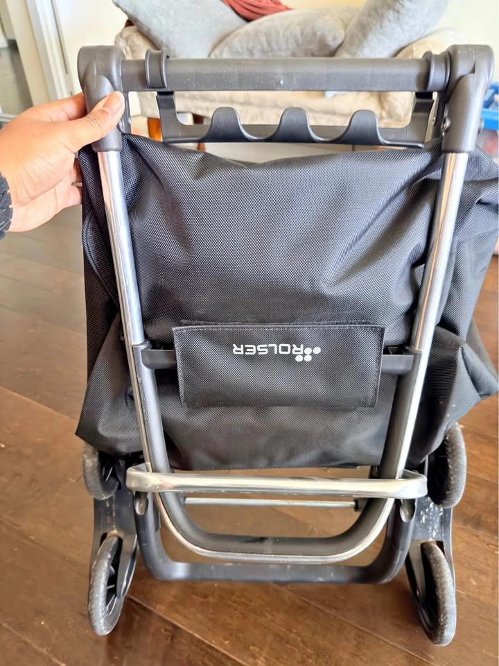 Rolser Shopping Trolley Cart with 2 Wheels and Large Bag