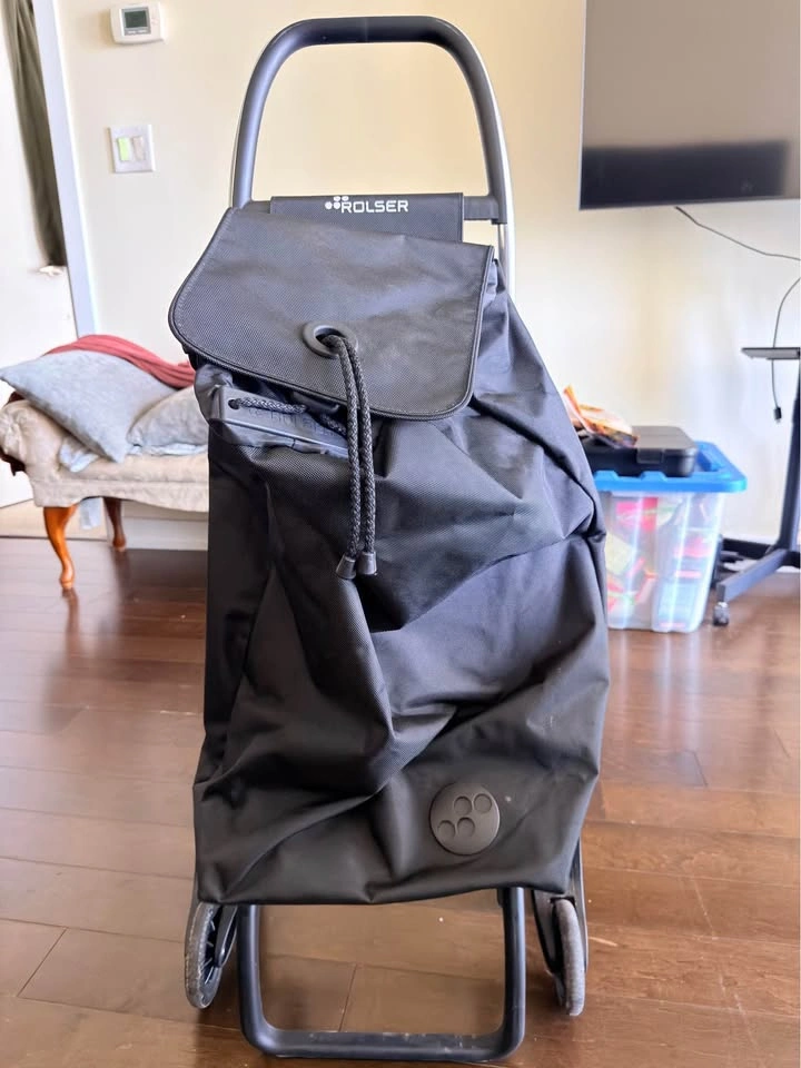 Rolser Shopping Trolley Cart with 2 Wheels and Large Bag - photo 3