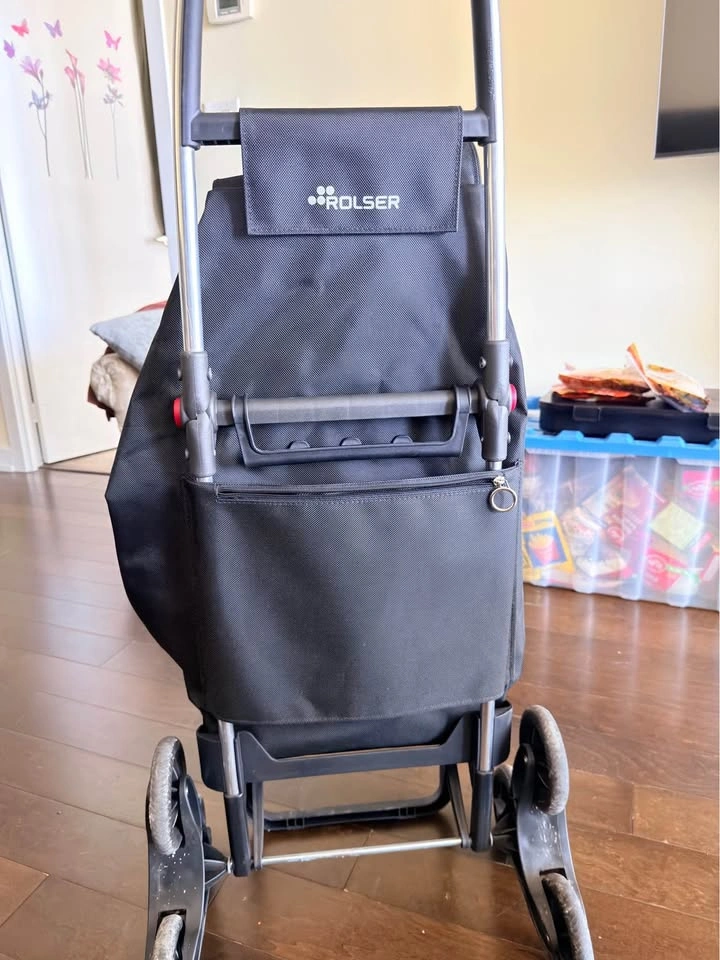 Rolser Shopping Trolley Cart with 2 Wheels and Large Bag - photo 4