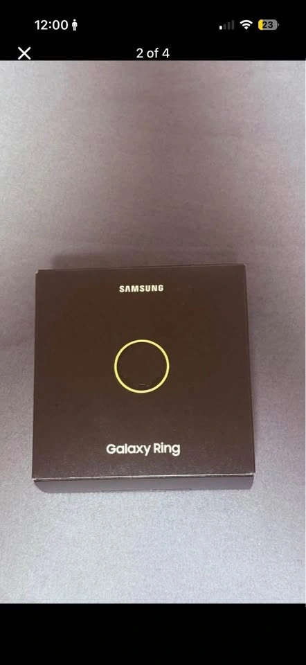 Samsung Galaxy Ring Gold Sealed Size-9 - photo 2