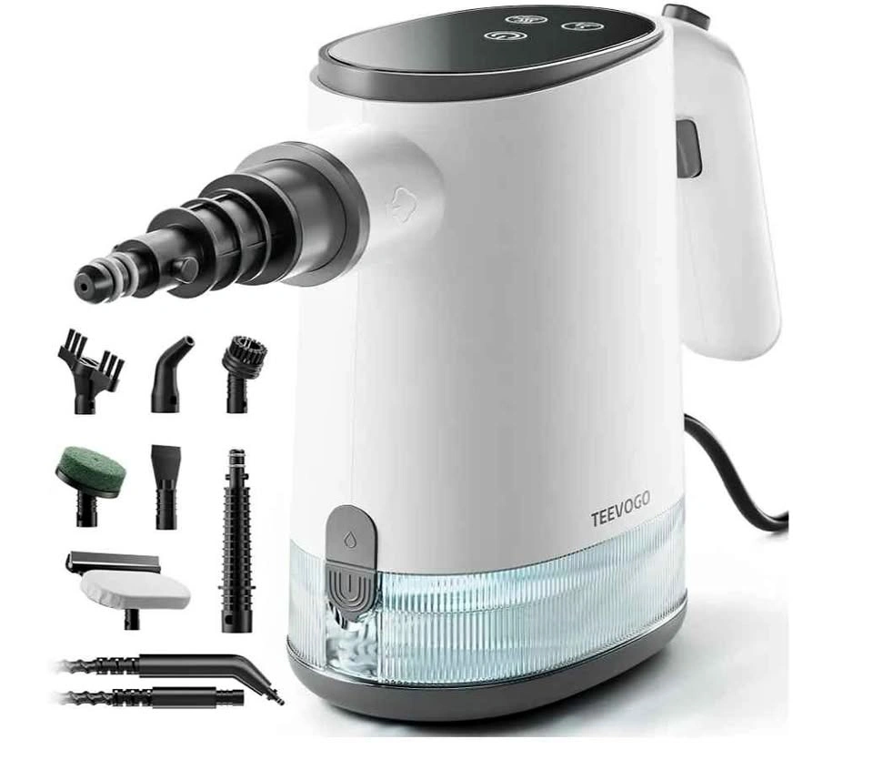 Teevogo Handheld Steam Cleaner, 3-Second Heat-Up