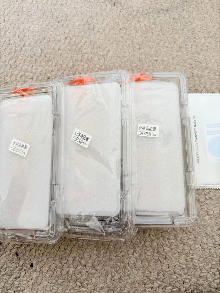 Samsung Galaxy S26 Ultra Thin Clear Tempered Glass Screen Protec