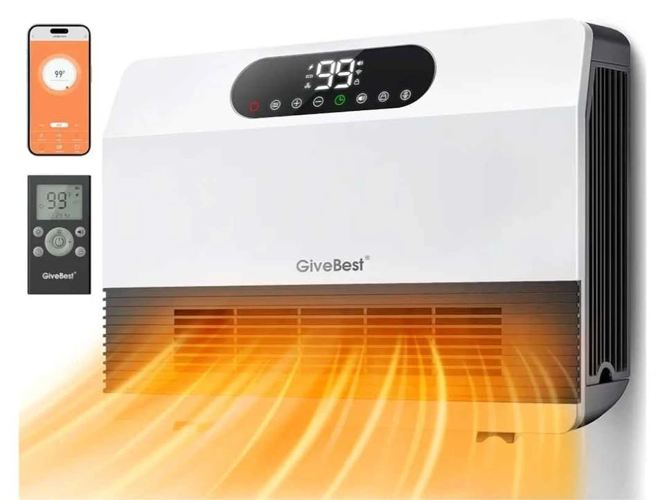 GiveBest 1500W Wall-Mounted Electric Space Heater - photo 2