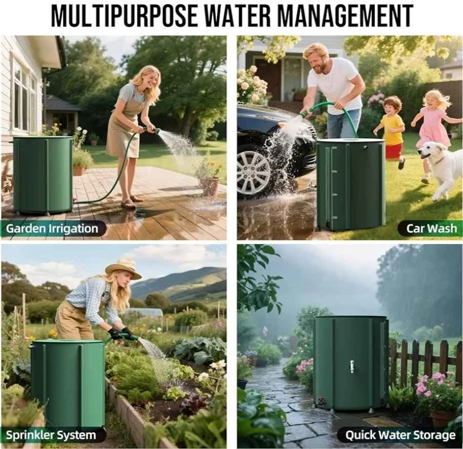 New Collapsible Rain Barrel 53 Gallon - photo 2