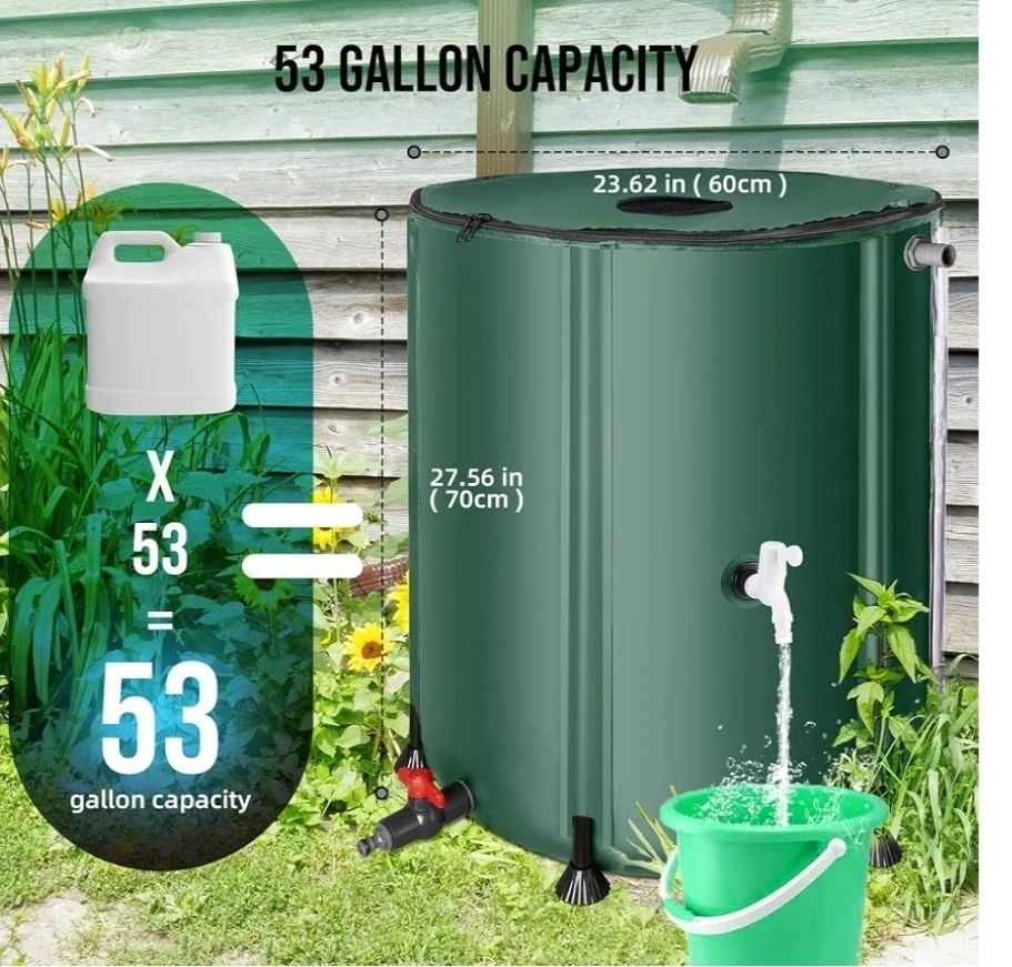 New Collapsible Rain Barrel 53 Gallon - photo 3