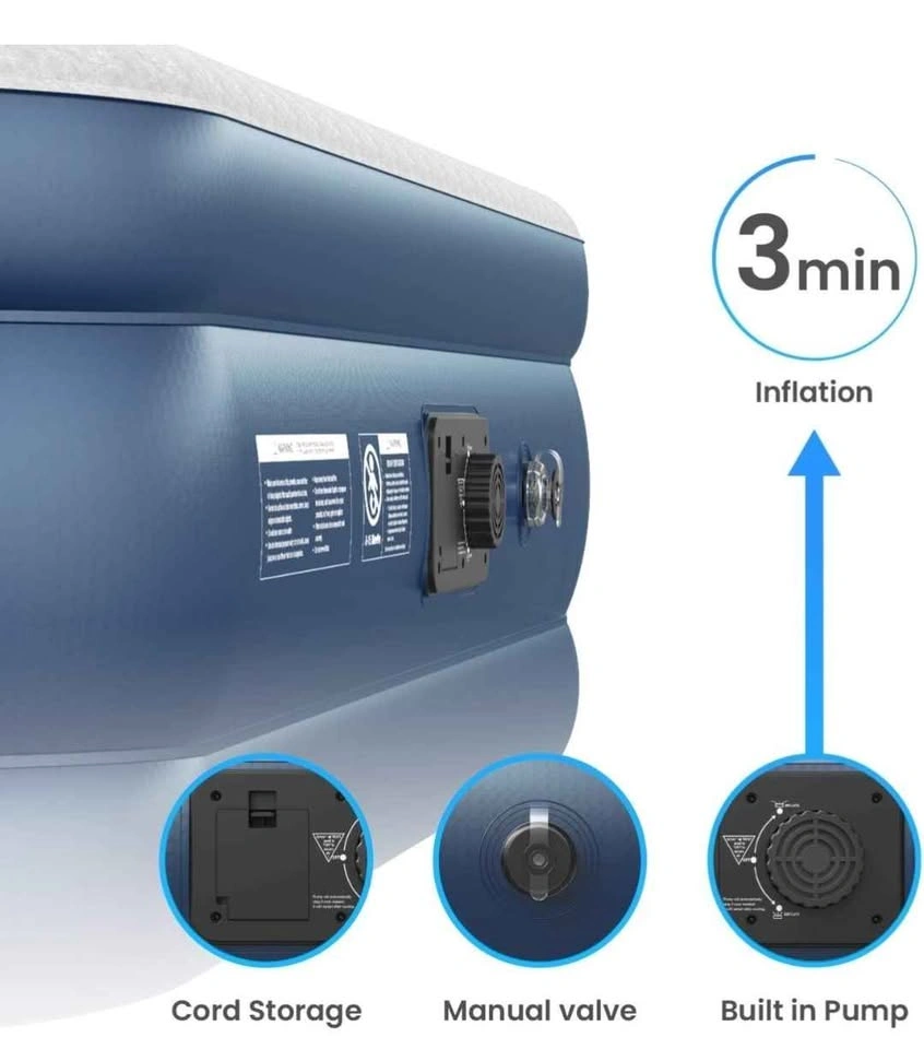 Active Era Premium Twin Air Mattress with Built-in Pump - photo 5