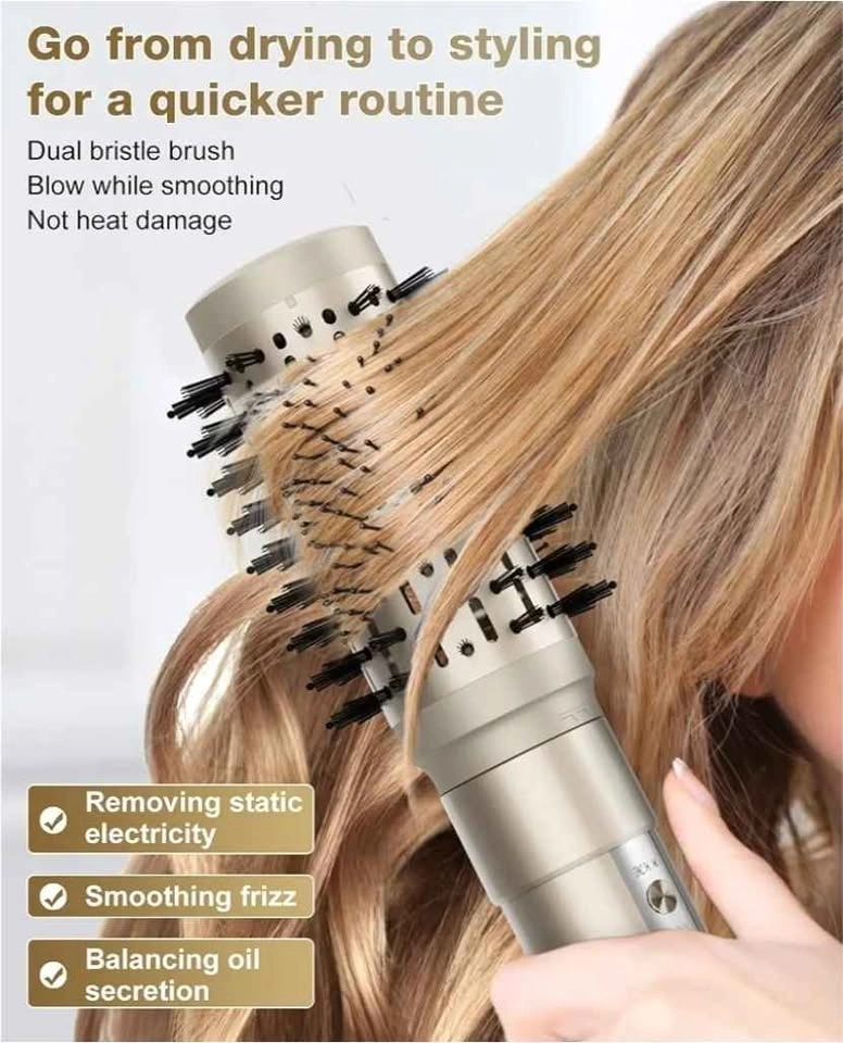 New 7MAGIC 6 in 1 Hair Dryer Brush & Multi Hair Styler - photo 5