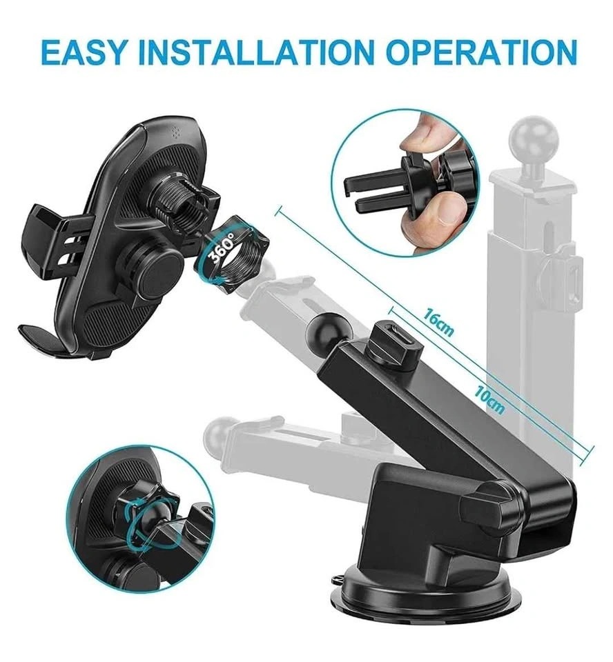 Car Mount phone holder Air Vent plus Wireless Car Charger - photo 3