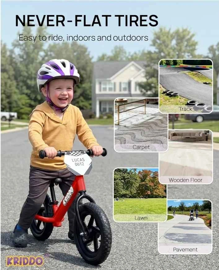 New KRIDDO Toddler Balance Bike 12 Inch - photo 4