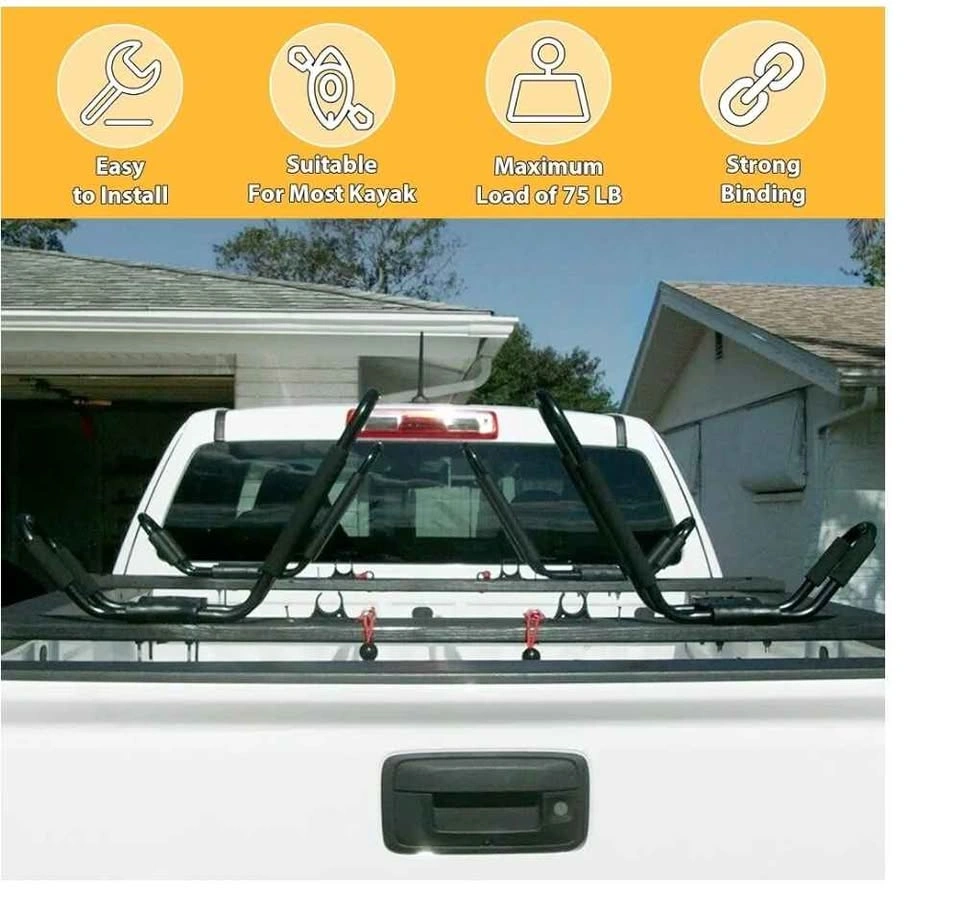 J-Bar Roof Rack Kayak Carrier for Boat Canoe Surf Ski - photo 5