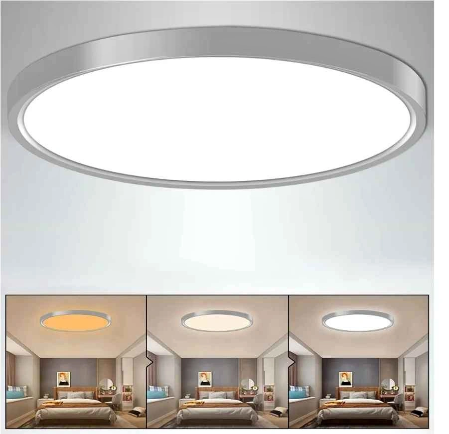 12-Inch LED Ceiling Light Fixtures - 3 Color Temperatures