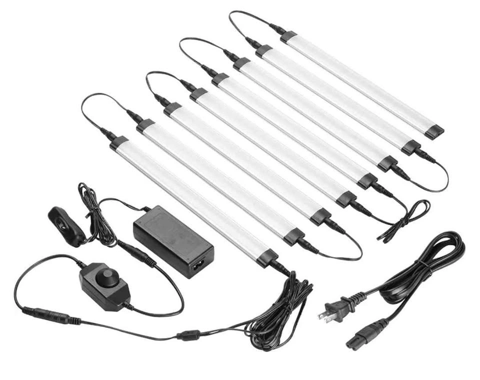 AIBOO Under Cabinet LED Puck Lights Kit - 8 Panels - photo 2