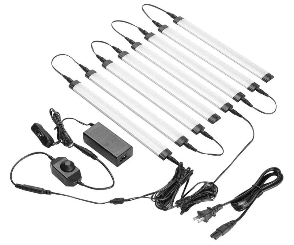 AIBOO Under Cabinet LED Puck Lights Kit - 8 Panels - photo 5